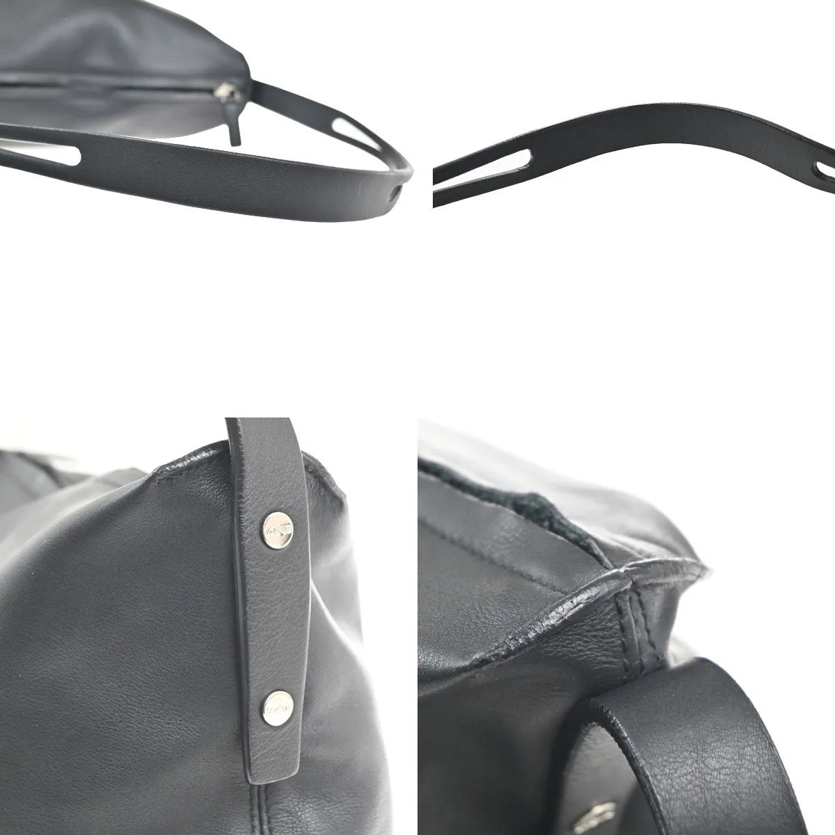 Loewe Vintage Leather, Black, Leather, Shoulder Bag