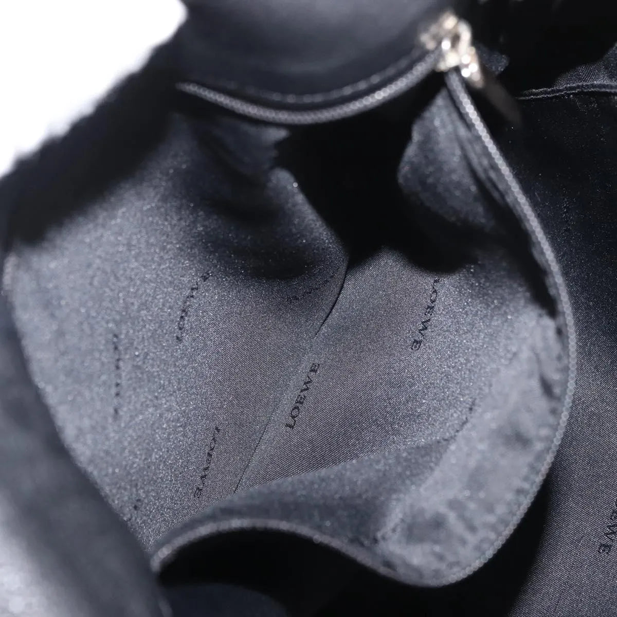 Loewe Flamenco Leather, Black, Leather, Shoulder Bag