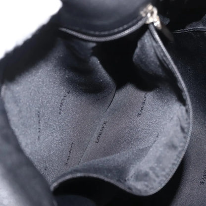 Loewe Flamenco Leather, Black, Leather, Shoulder Bag