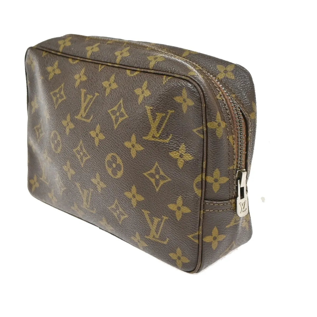 Louis Vuitton Toiletry Pouch Monogram Canvas, Brown, Canvas, Toiletry Case