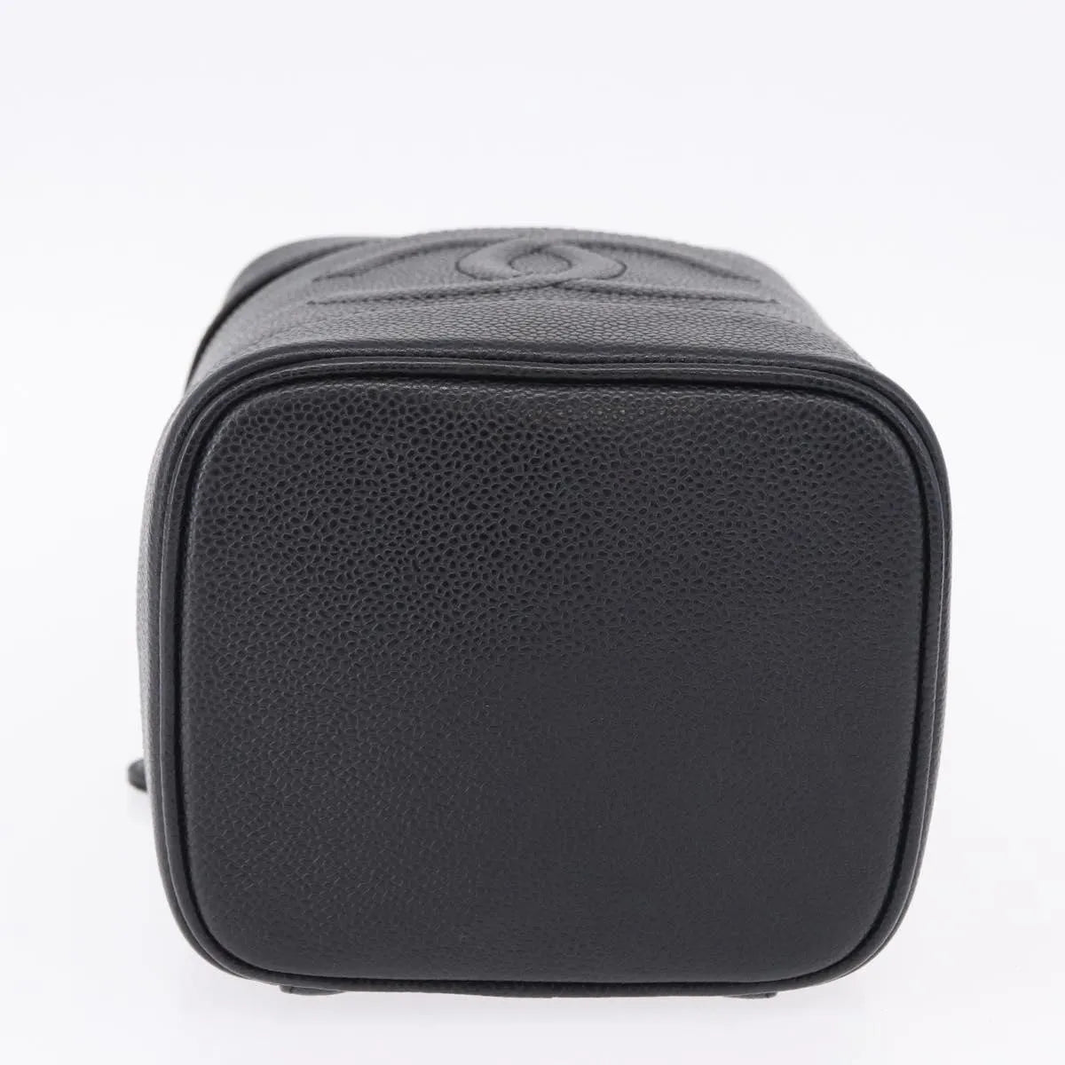 Chanel Vintage Timeless Vanity Case Caviar, Black, Calfskin, Handbag