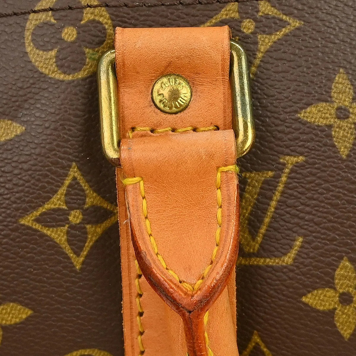 Louis Vuitton Keepall Monogram, Brown, Canvas, Travel Bag
