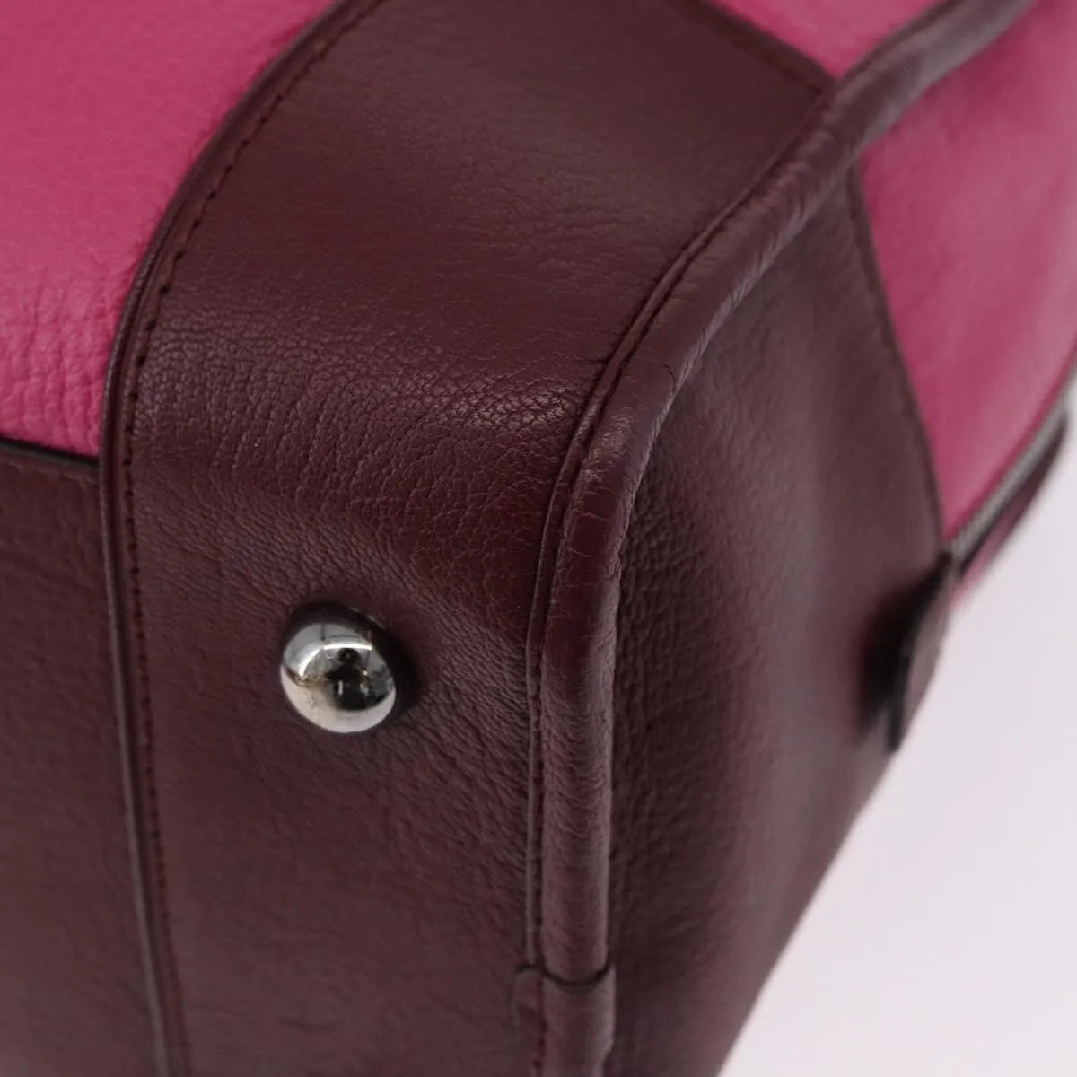 Loewe Amazona Leather, Pink, Leather, Handbag
