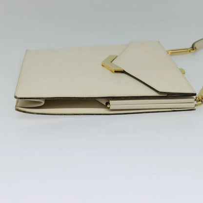Christian Dior Vintage Leather, Beige, Leather, Shoulder Bag