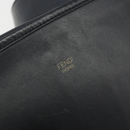 Fendi F is Fendi Camera Leather, Navy, Leather, Shoulder Bag