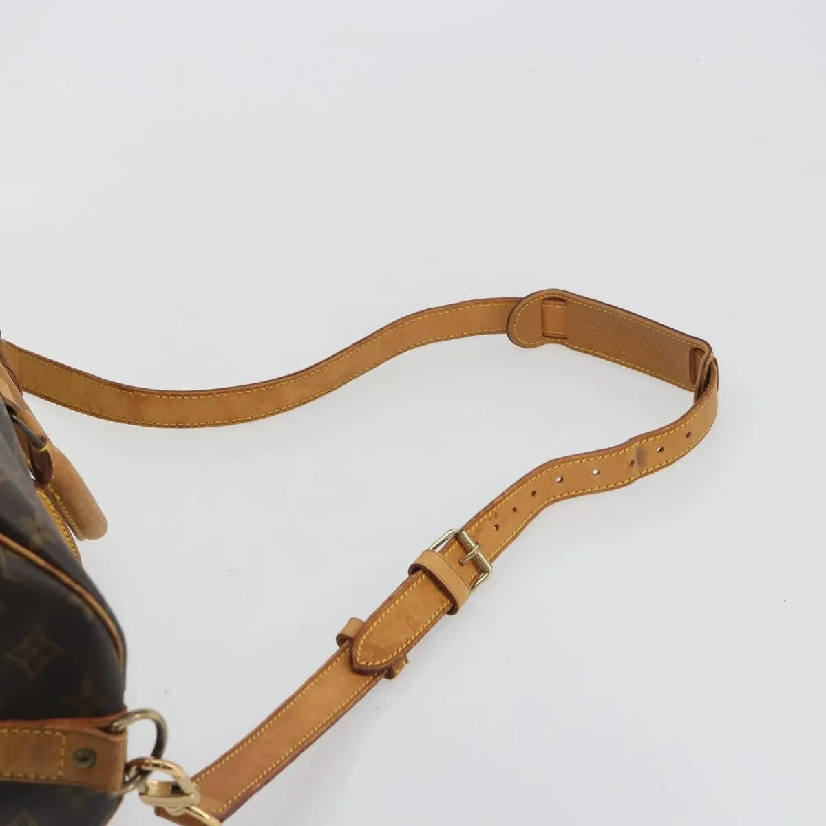 Louis Vuitton Keepall Bandoulière Monogram, Brown, Canvas, Travel Bag