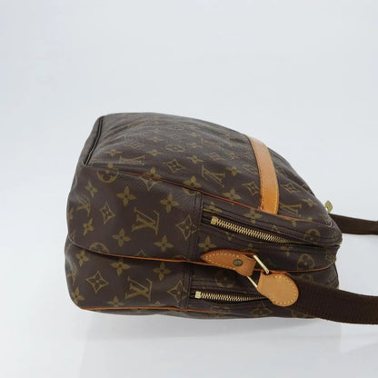 Louis Vuitton Reporter Monogram Canvas, Brown, Canvas, Shoulder Bag