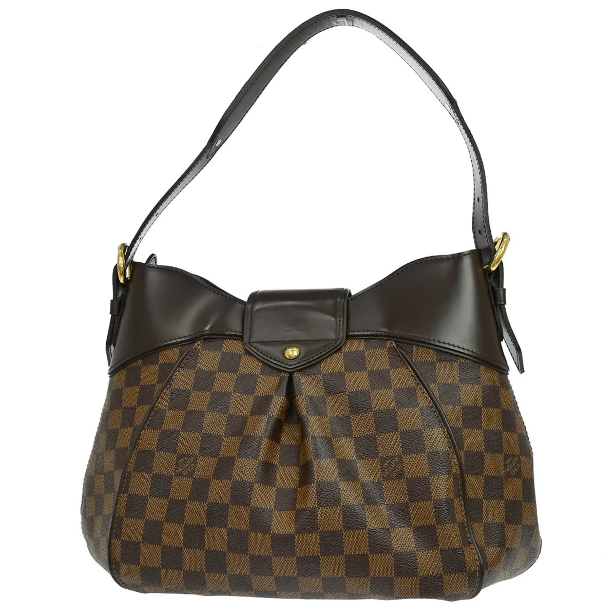Louis Vuitton Sistina Damier, Brown, Canvas, Handbag
