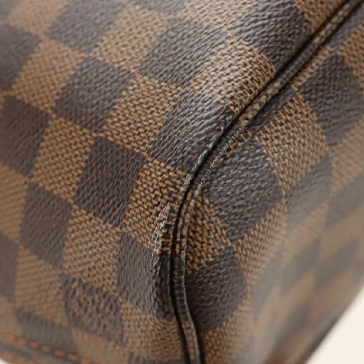 Louis Vuitton Neverfull Tote Damier, Brown, Canvas, Tote Bag