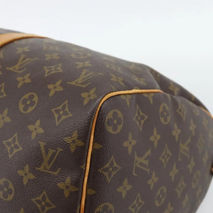 Louis Vuitton Keepall Monogram, Brown, Canvas, Travel Bag