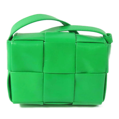 Bottega Veneta Candy Cassette Maxi Intrecciato Leather, Green, Leather, Crossbody Bag