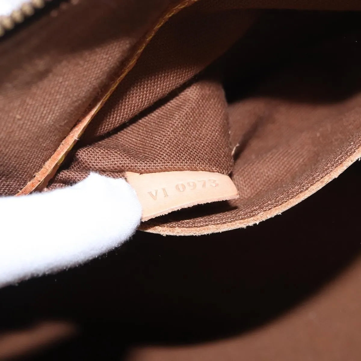 Louis Vuitton Vintage Alma Monogram Canvas, Brown, Canvas, Handbag