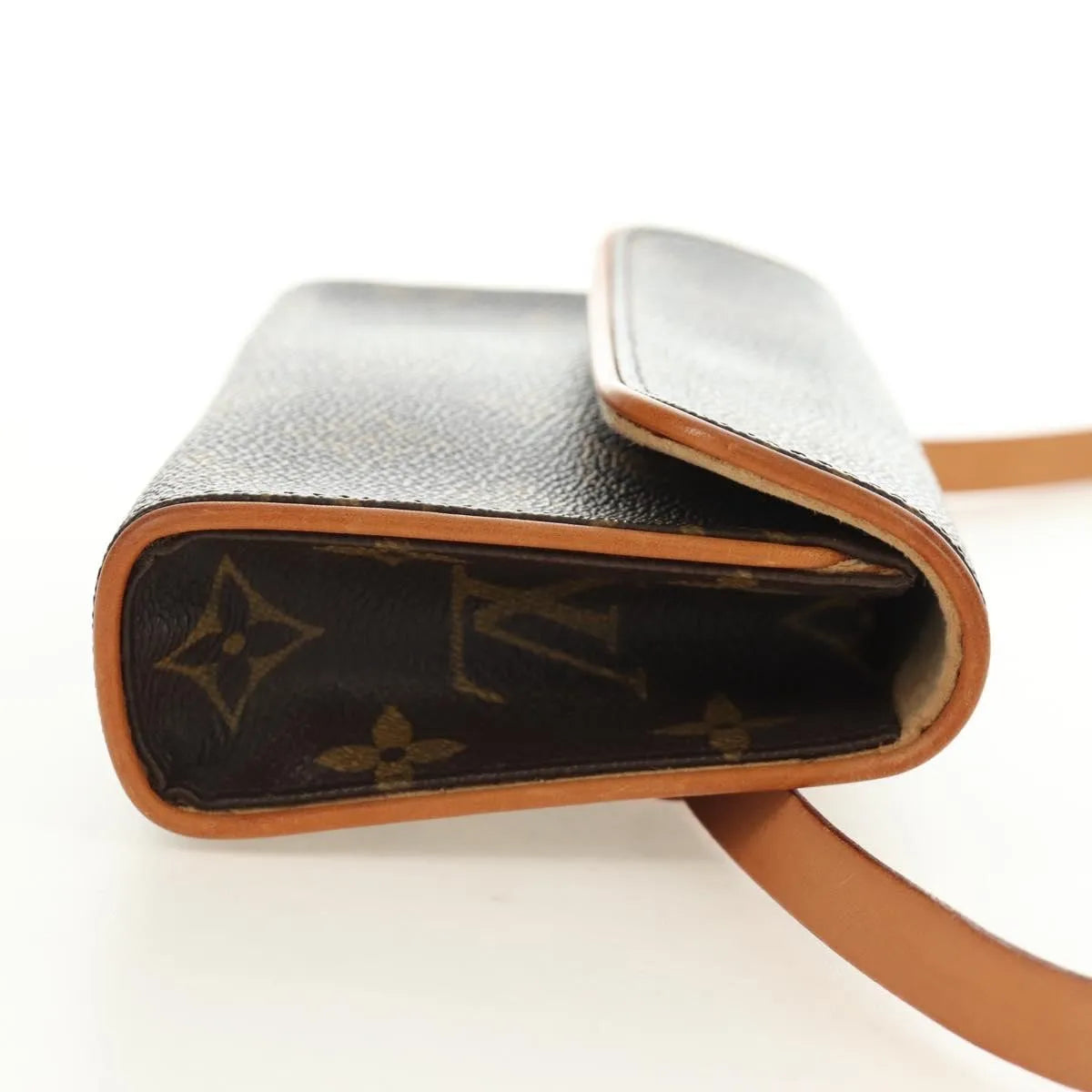 Louis Vuitton Florentine Waist Monogram Canvas, Brown, Canvas, Clutch