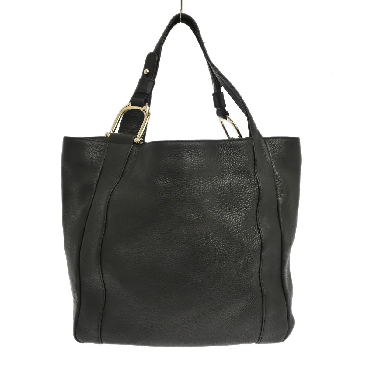 Gucci Greenwich Tote Leather, Black, Leather, Tote Bag