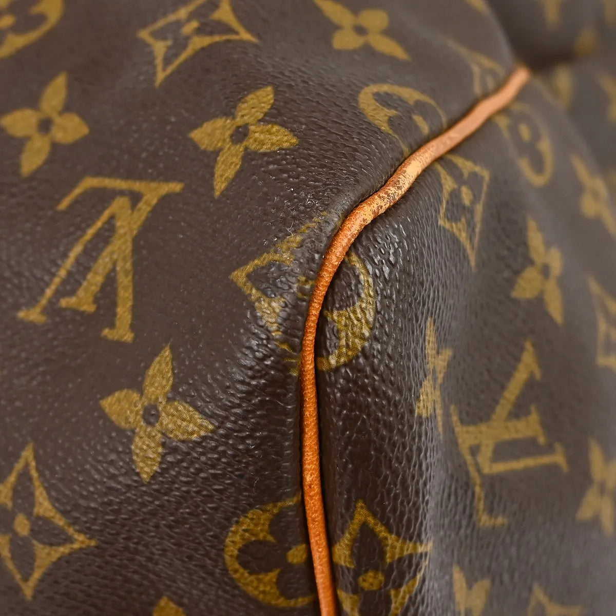 Louis Vuitton Keepall Monogram, Brown, Canvas, Travel Bag