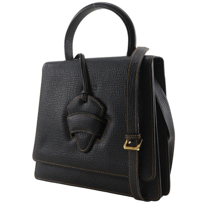 Loewe Barcelona Leather, Black, Leather, Handbag