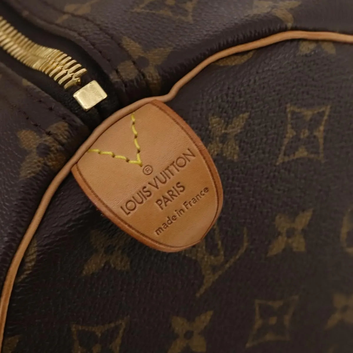 Louis Vuitton Keepall Monogram Canvas, Brown, Canvas, Travel Bag