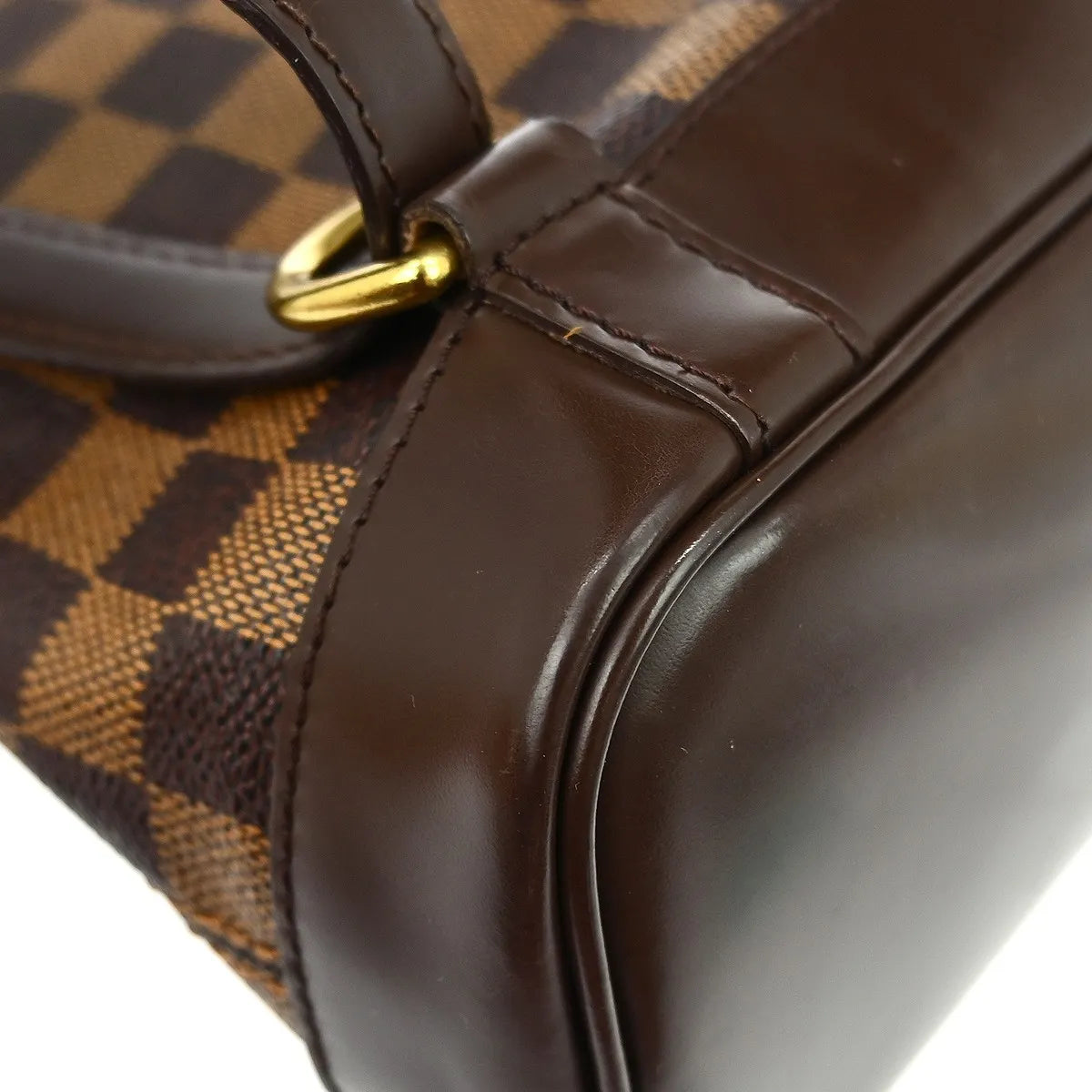 Louis Vuitton Soho Damier, Brown, Canvas, Backpack