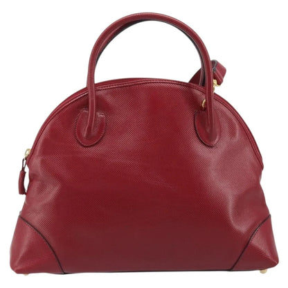 Bottega Veneta Vintage Leather, Red, Leather, Handbag