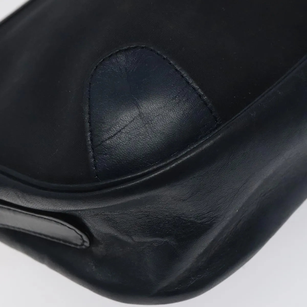 Burberry Vintage Canvas, Navy, Canvas, Shoulder Bag