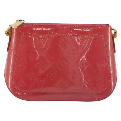 Louis Vuitton Minna Street Monogram Vernis, Pink, Patent Leather, Shoulder Bag