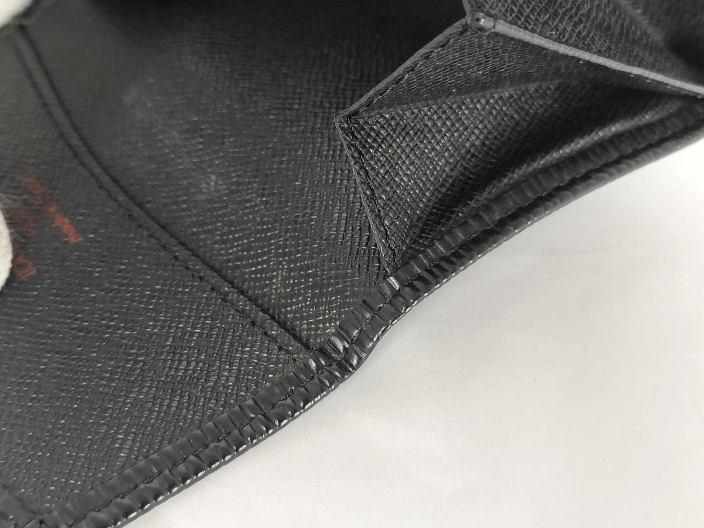 Louis Vuitton Iris Wallet NM Epi, Black, Leather, Wallet