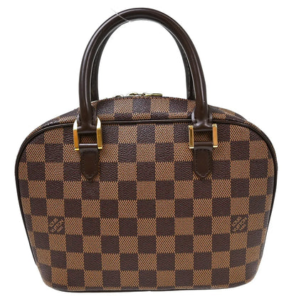 Louis Vuitton Sarria Damier, Brown, Canvas, Handbag