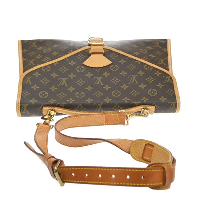 Louis Vuitton Beverly Monogram Canvas, Brown, Canvas, Briefcase