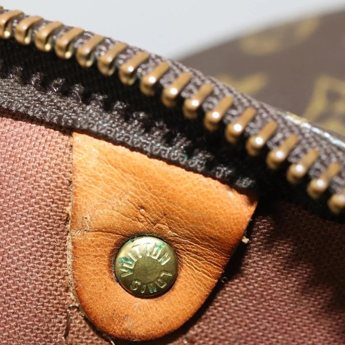 Louis Vuitton Keepall Canvas, Brown, Canvas, Travel Bag