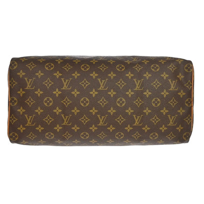 Louis Vuitton Speedy Monogram Canvas, Brown, Canvas, Handbag