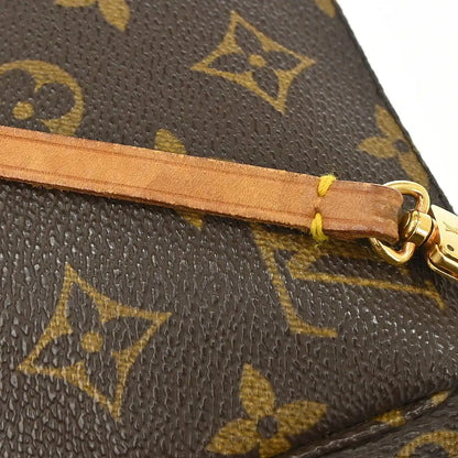 Louis Vuitton Pochette Accessoires NM Monogram Canvas, Brown, Canvas, Clutch