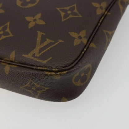 Louis Vuitton Pochette Accessoires NM Monogram Canvas, Brown, Canvas, Clutch