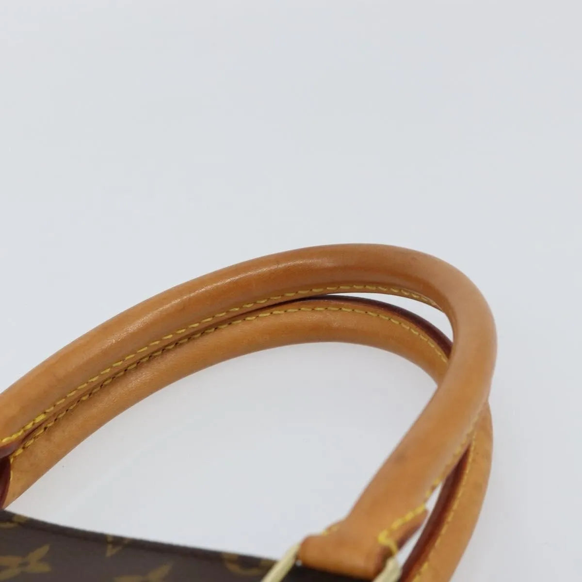 Louis Vuitton Sac Plat Monogram Canvas, Brown, Canvas, Handbag