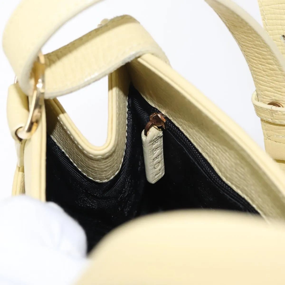 Loewe Vintage Leather, Yellow, Leather, Shoulder Bag