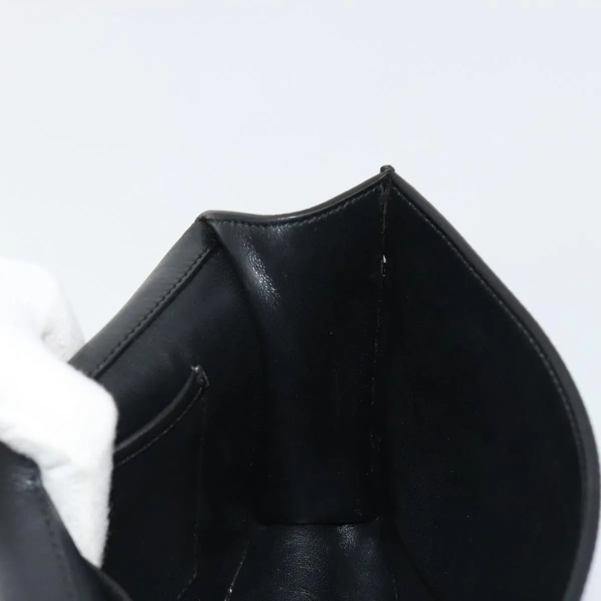 Versace Medusa Flap Chain Leather, Black, Leather, Shoulder Bag