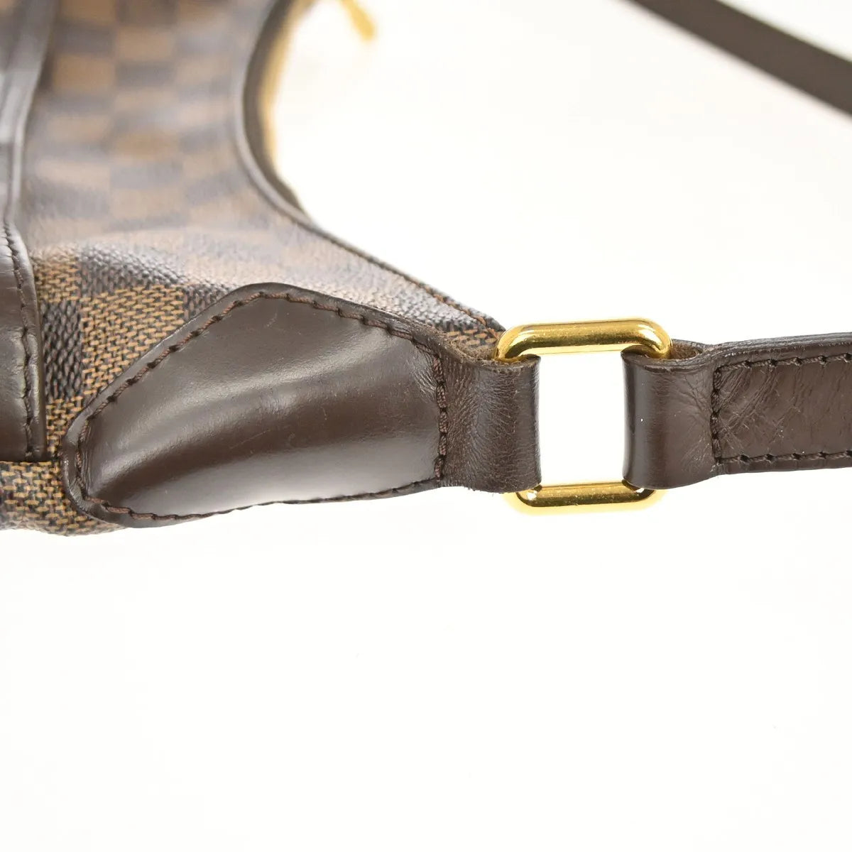 Louis Vuitton Bloomsbury Damier, Brown, Canvas, Shoulder Bag