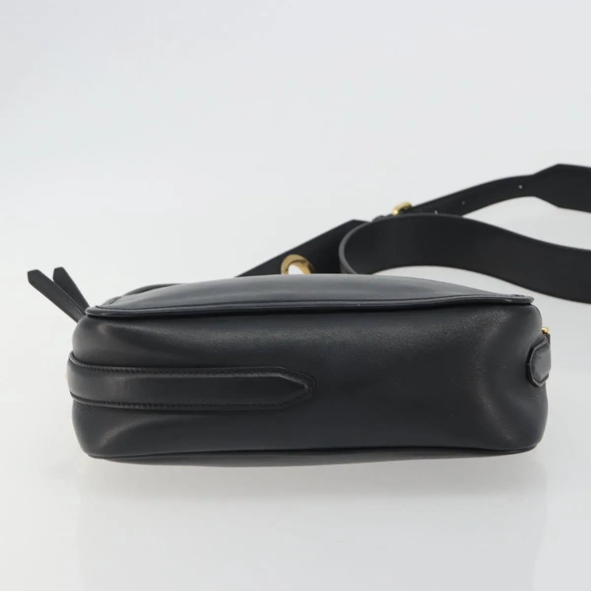 Fendi F is Fendi Camera Leather, Navy, Leather, Shoulder Bag