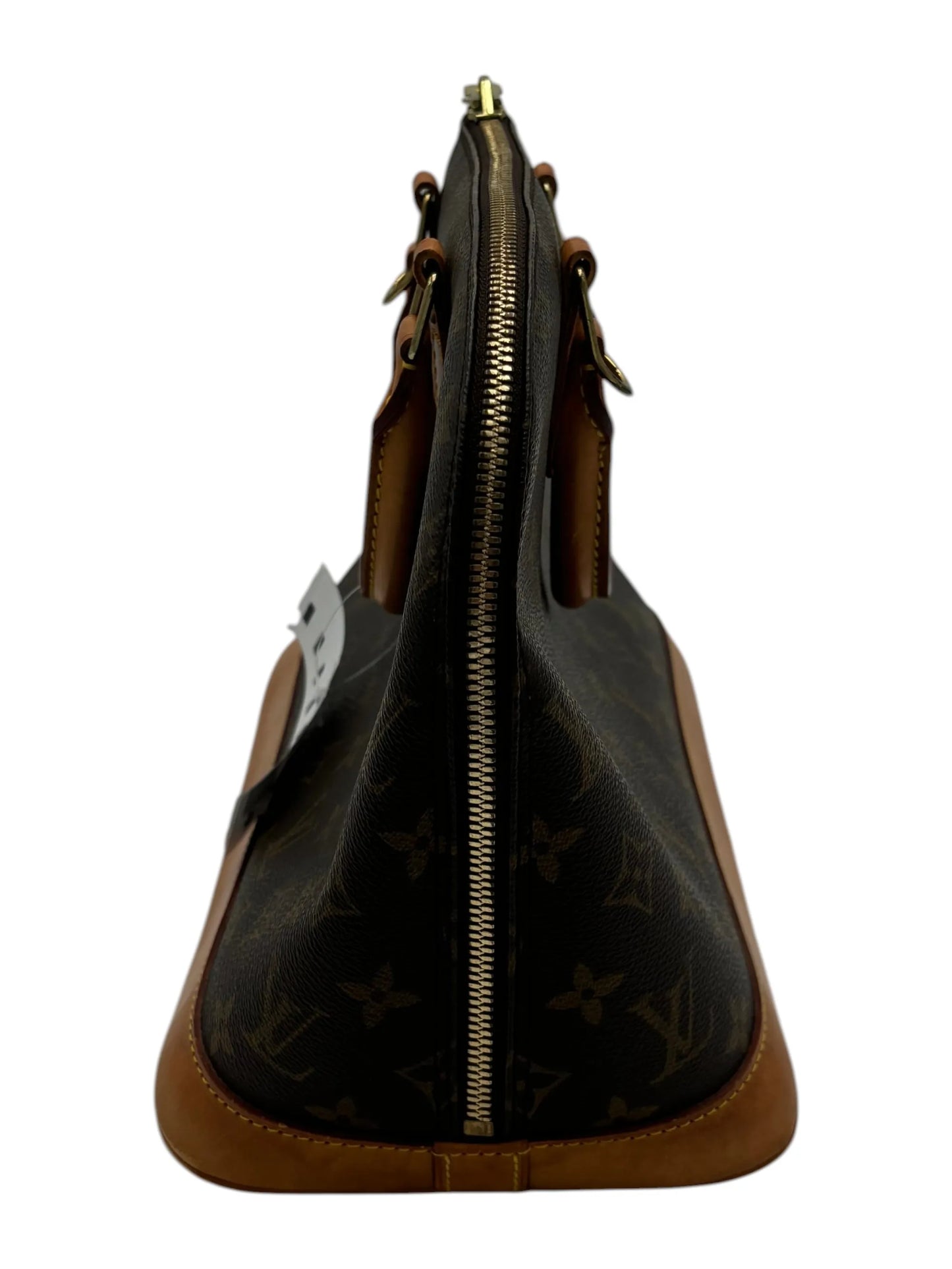 Louis Vuitton Alma Monogram, Brown, Canvas, Handbag