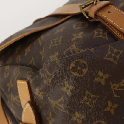 Louis Vuitton Saumur Monogram Canvas, Brown, Canvas, Shoulder Bag