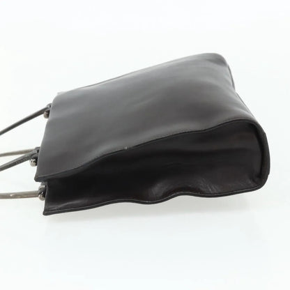 Gucci Vintage Leather, Brown, Leather, Handbag