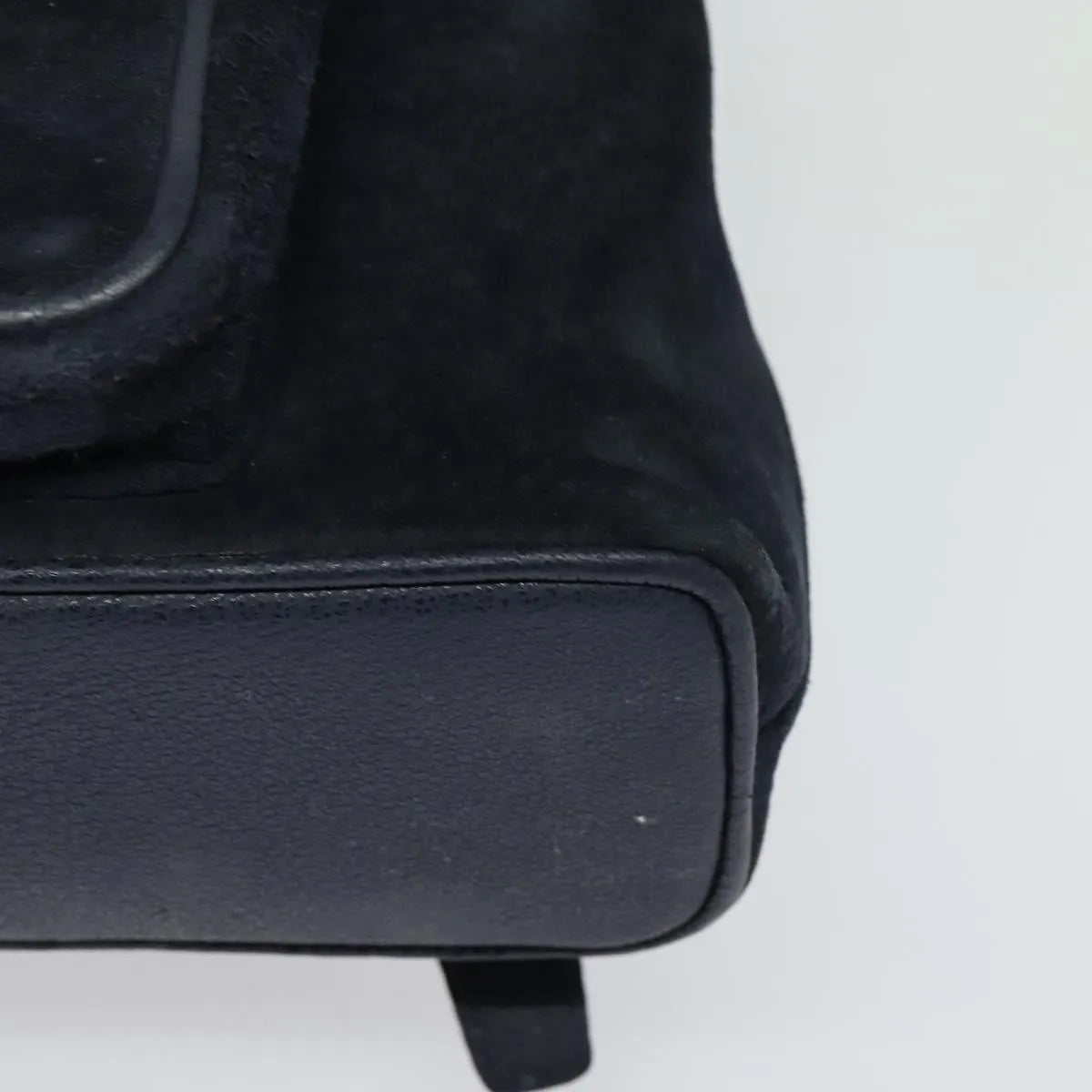 Gucci Gucci bamboo daim, Navy, Suede, Backpack