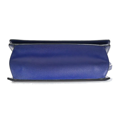 Loewe Barcelona Leather, Blue, Leather, Shoulder Bag