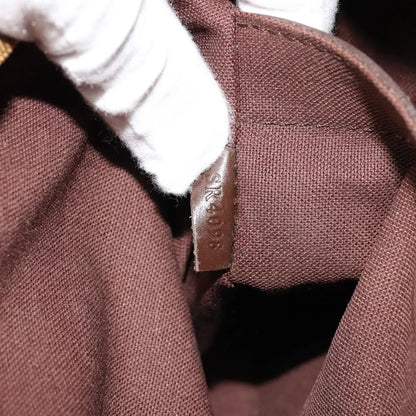 Louis Vuitton Naviglio Damier, Brown, Canvas, Shoulder Bag