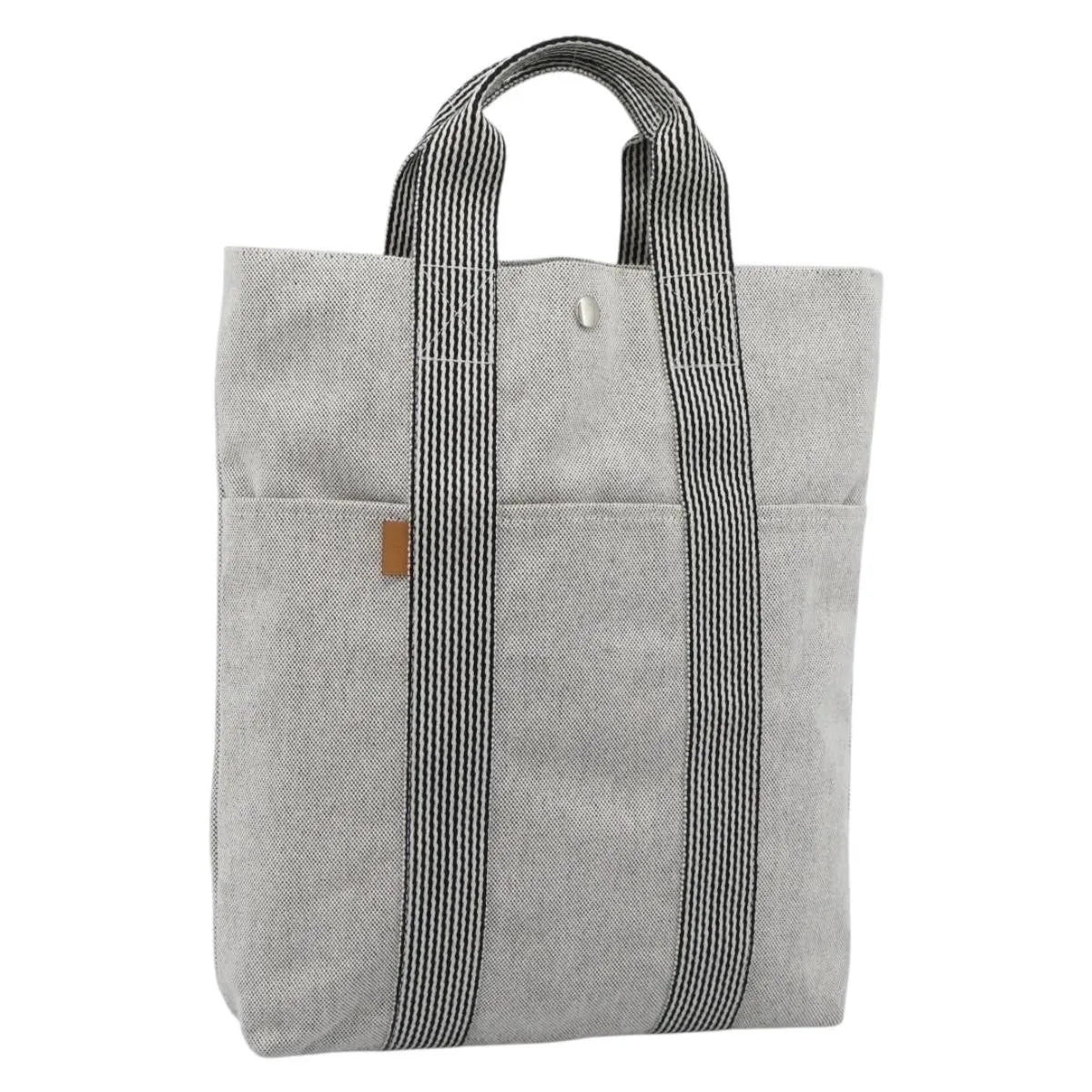 Hermes Fourre-tout Herline Fourre-tout Herline, Gray, Canvas, Tote Bag