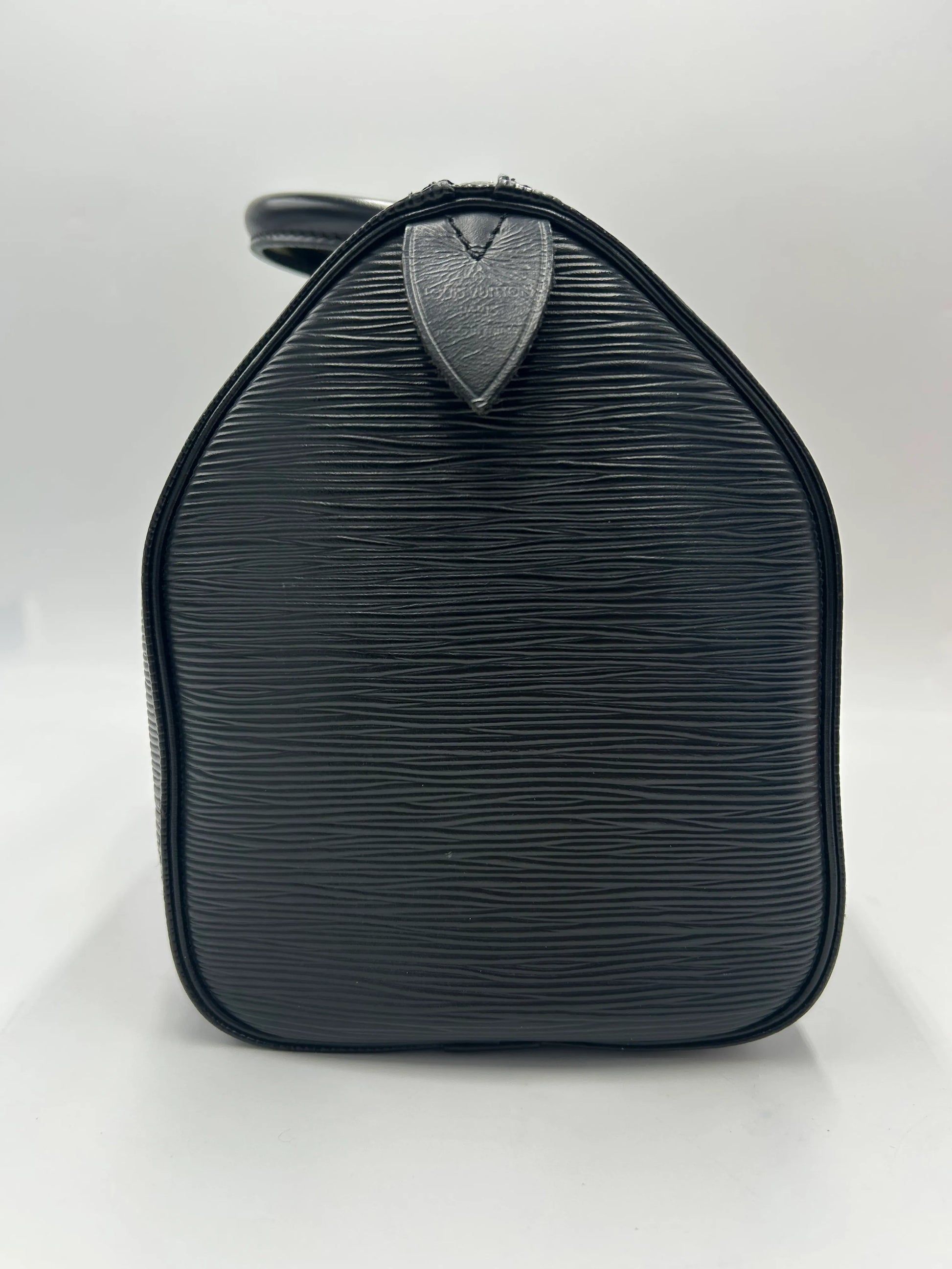 Louis Vuitton Speedy Epi Leather, Black, Leather, Handbag