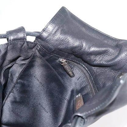 Loewe Flamenco Leather, Black, Leather, Shoulder Bag
