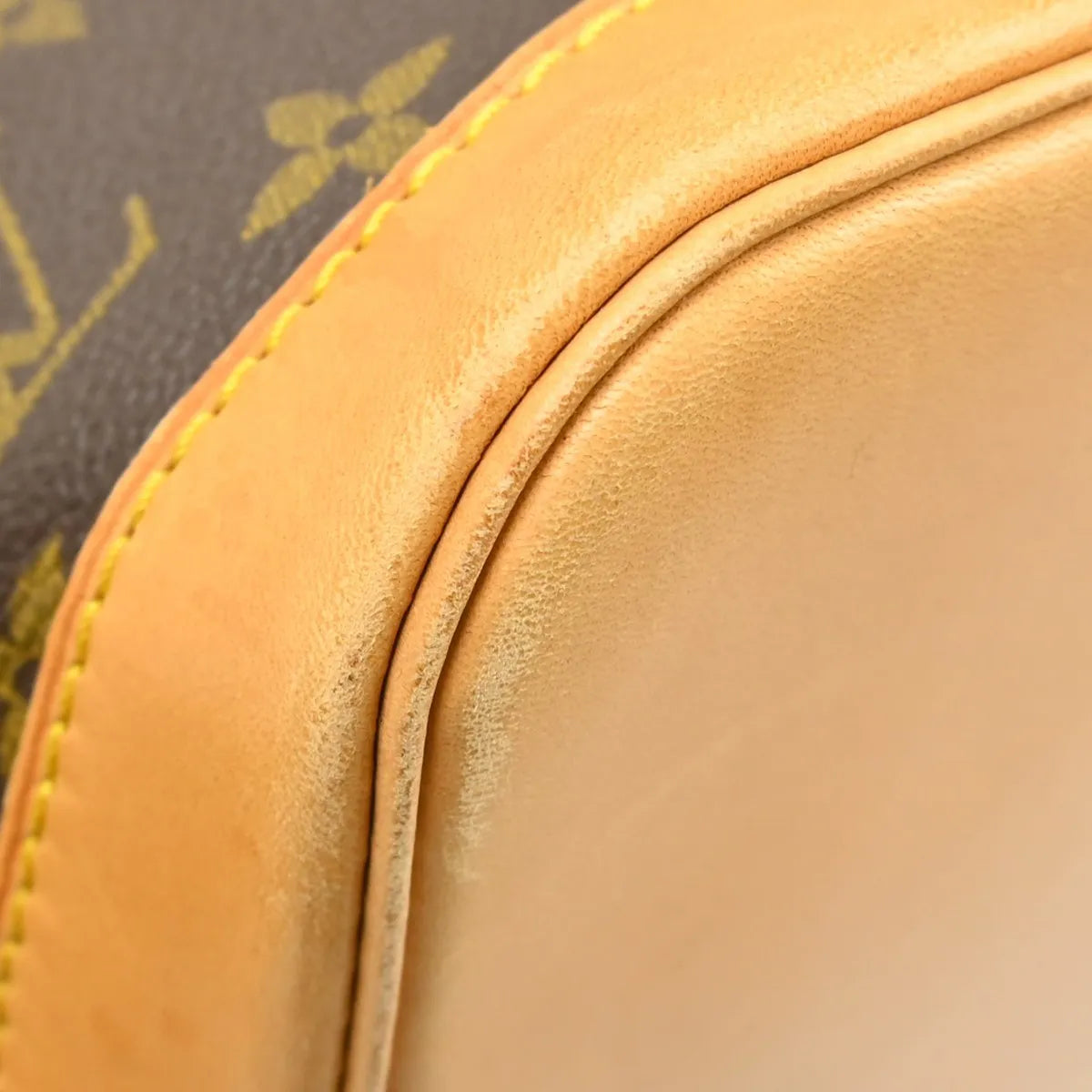 Louis Vuitton Alma Monogram, Brown, Canvas, Handbag