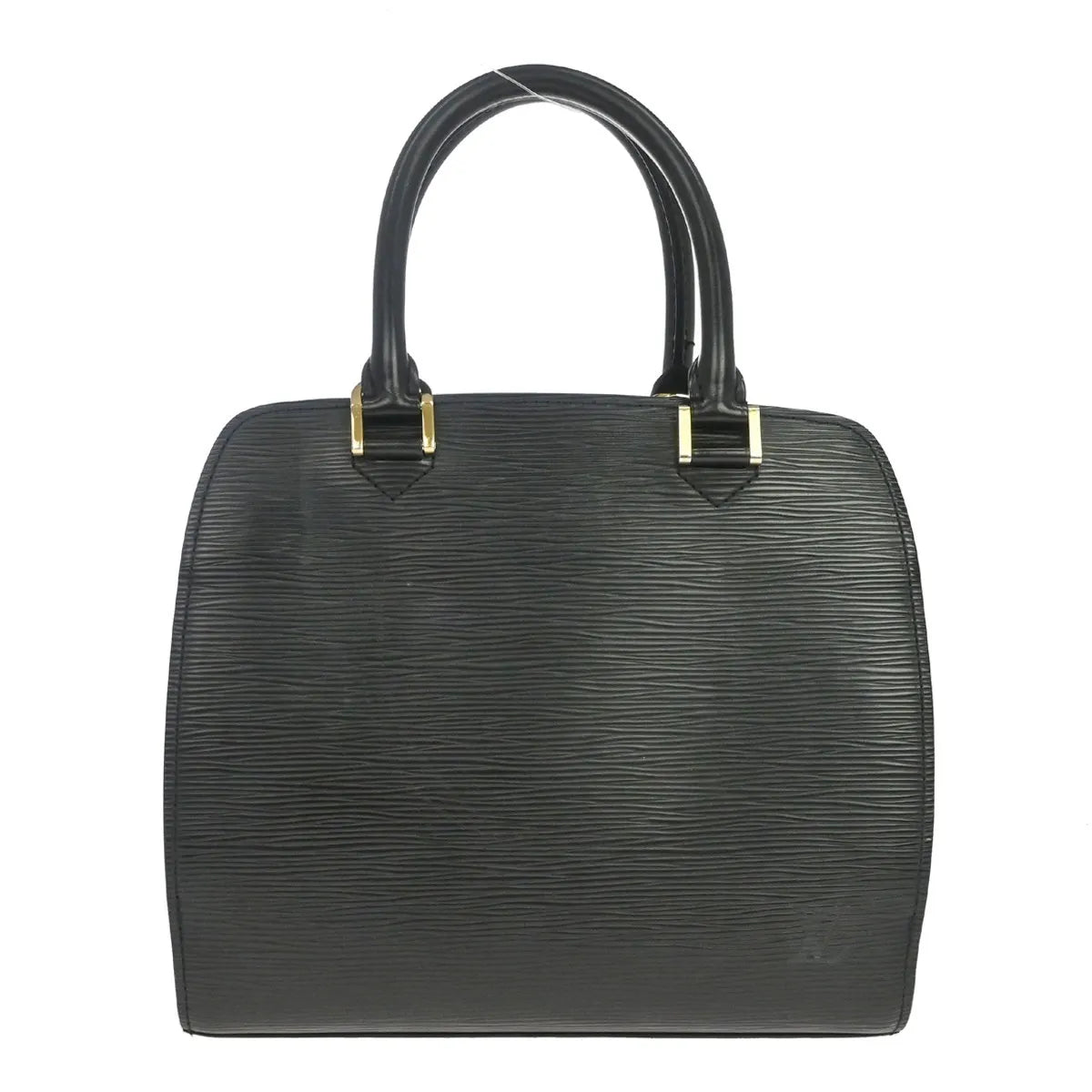 Louis Vuitton Pont Neuf Epi, Black, Leather, Handbag