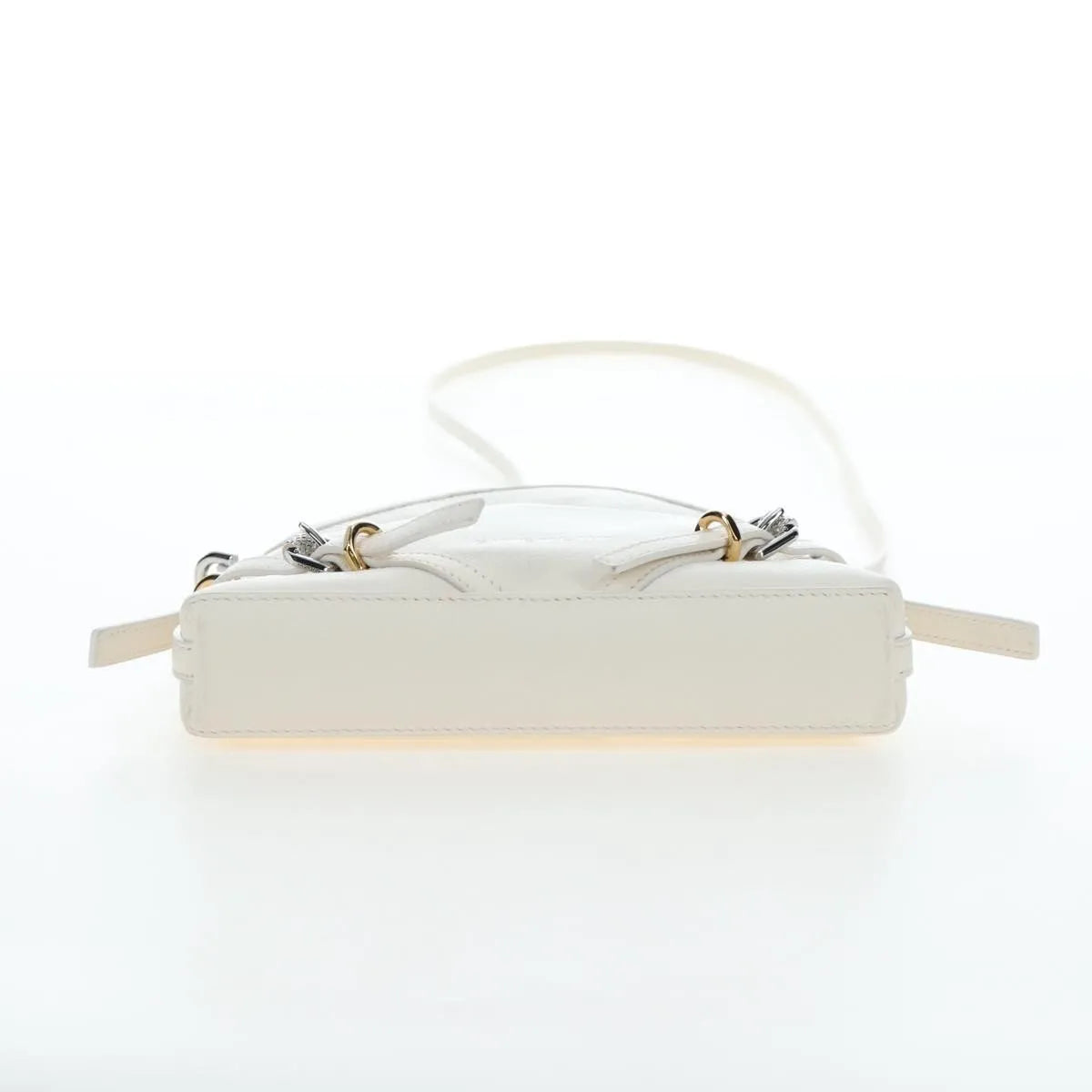 Givenchy Voyou Leather, White, Leather, Shoulder Bag