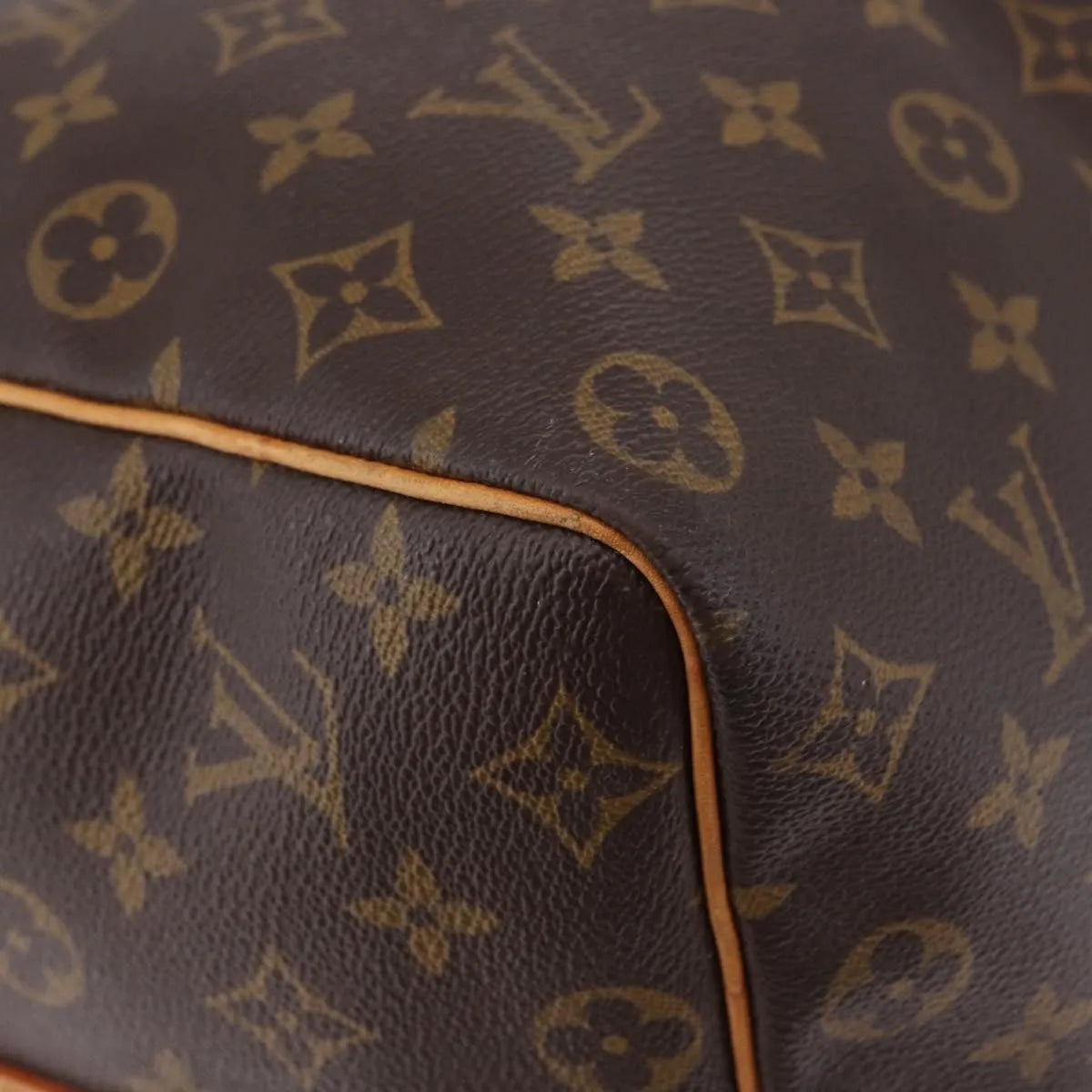 Louis Vuitton Keepall Bandoulière Monogram, Brown, Canvas, Travel Bag